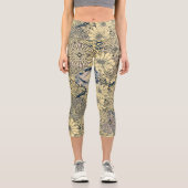 Leggings Capri Fleur haut de taille (Recto)