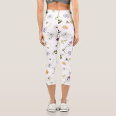 Leggings Capri Fleur marguerite 2 (Verso)