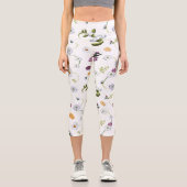 Leggings Capri Fleur marguerite 2 (Recto)