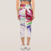 Leggings Capri Fleur montante (Verso)