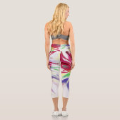 Leggings Capri Fleur montante (Verso)