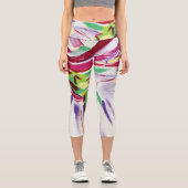 Leggings Capri Fleur montante (Recto)