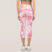 Leggings Capri fleurs (Verso)