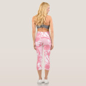 Leggings Capri fleurs (Verso)