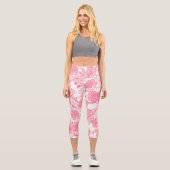 Leggings Capri fleurs (Recto)