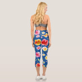 Leggings Capri Fleurs (Verso)