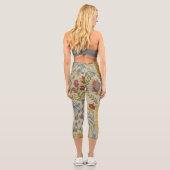 Leggings Capri Fleurs (Verso)