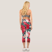 Leggings Capri Fleurs (Verso)