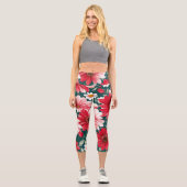 Leggings Capri Fleurs (Recto)