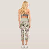 Leggings Capri Fleurs calmantes (Verso)