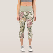 Leggings Capri Fleurs calmantes (Recto)