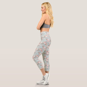 Leggings Capri Fleurs de cerisiers Sakura