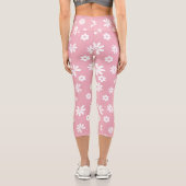Leggings Capri Fleurs et pétales 3 (Verso)