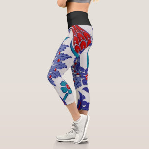 Leggings Capri Fleurs   Zazzle_Growshop.