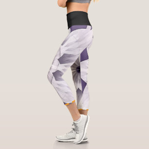Leggings Capri Fleurs Zazzle_Growshop.