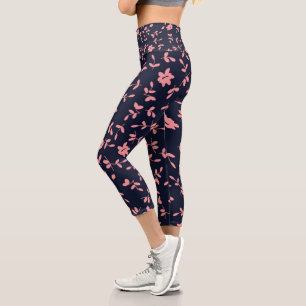 Leggings Capri Fleurs Zazzle_Growshop.