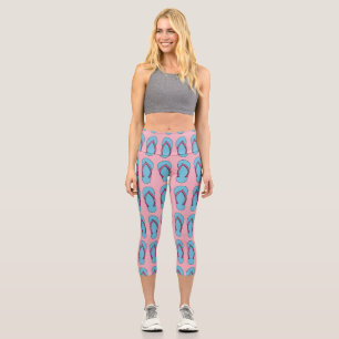 Leggings Capri Flip Flops de plage