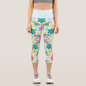 Leggings Capri Floral (Recto)