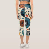 Leggings Capri Floral (Verso)