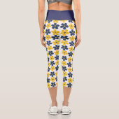 Leggings Capri Floral (Verso)