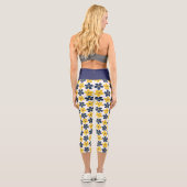 Leggings Capri Floral (Verso)