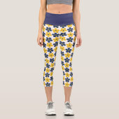 Leggings Capri Floral (Recto)