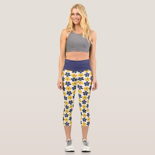 Leggings Capri Floral (Recto)
