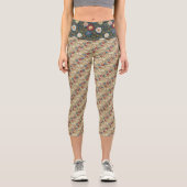 Leggings Capri Floral Capris (Recto)