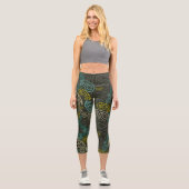 Leggings Capri Floral Paisley (Recto)