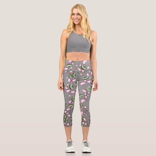 Leggings Capri Flore (Recto)