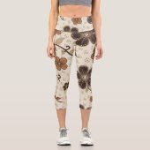 Leggings Capri Flores modernes Légendes Capri Abstraites (Recto)