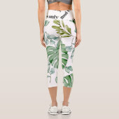 Leggings Capri flower (Verso)