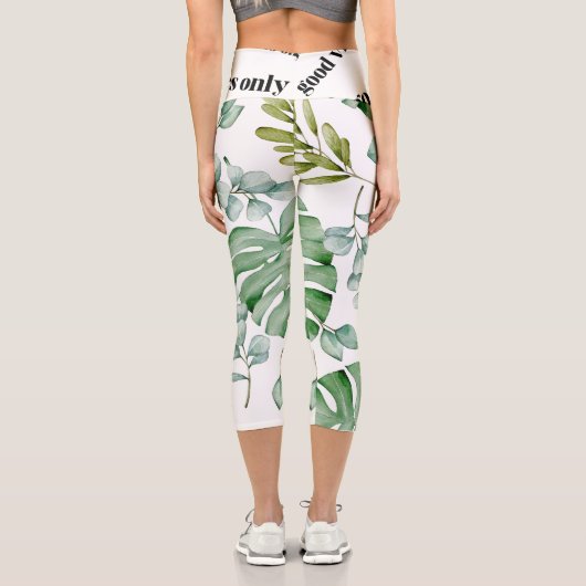 Leggings Capri flower (Verso)