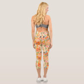 Leggings Capri Flowers (Verso)