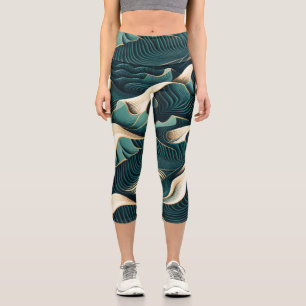 Leggings Capri Flowing harmony