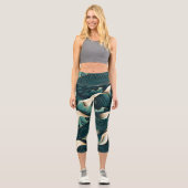 Leggings Capri Flowing harmony (Recto)