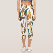 Leggings Capri Flux de plume - Gravité en mouvement (Verso)