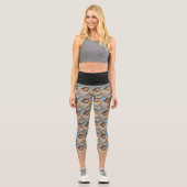 Leggings Capri Foi chrétienne Jésus Christ (Recto)