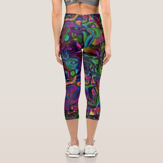 Leggings Capri Fonte cérébrale (Verso)