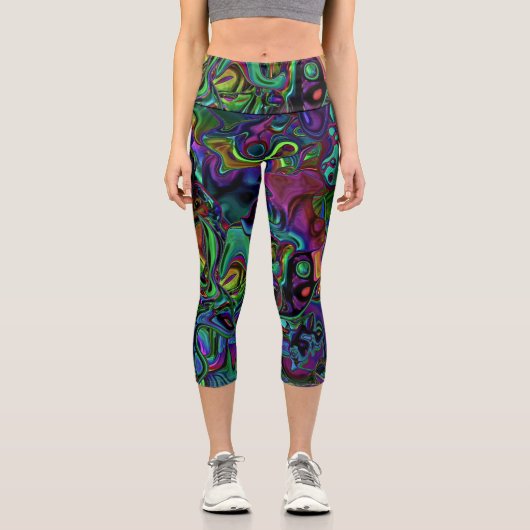 Leggings Capri Fonte cérébrale (Recto)