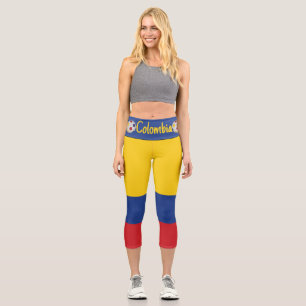 Leggings Capri Football Colombien