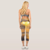 Leggings Capri Force de la nature du soleil (Verso)