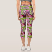 Leggings Capri Forêt de Cherry Spring (Verso)