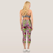 Leggings Capri Forêt de Cherry Spring (Verso)