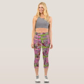 Leggings Capri Forêt de Cherry Spring (Recto)