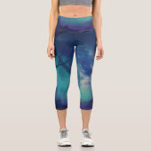 Leggings Capri Forêt enchantée (Recto)