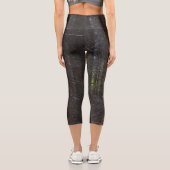 Leggings Capri Forêt mystérieuse d'épinette (Verso)