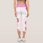 Leggings Capri Forme d'été rose (Verso)
