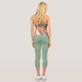 Leggings Capri Formes abstraites (Verso)