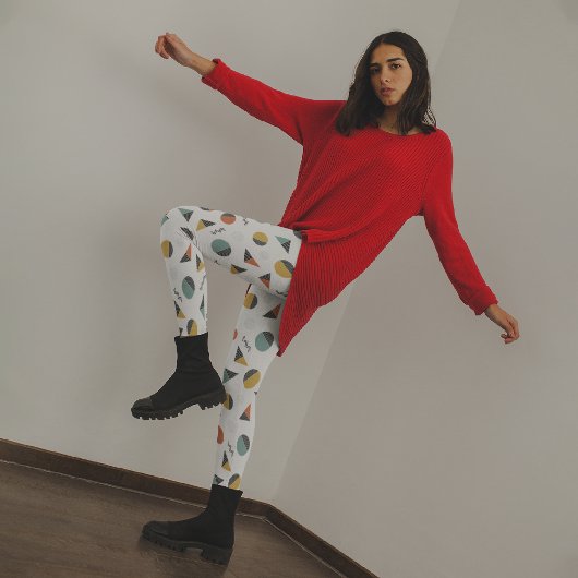Leggings Capri Formes géométriques modernes